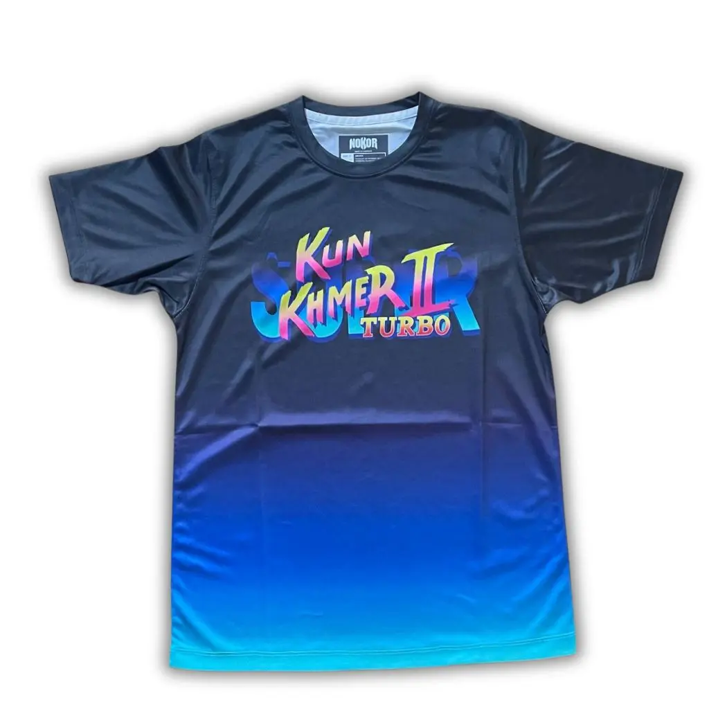 Nokor T-shirt: Kun Khmer Super Turbo